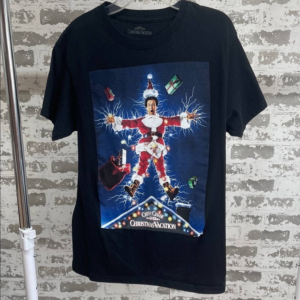 National Lampoon Christmas Vacation Black T-Shirt